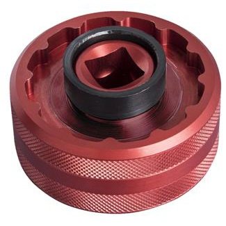 Unior T47 Bottom Bracket Socket - Anodized Red