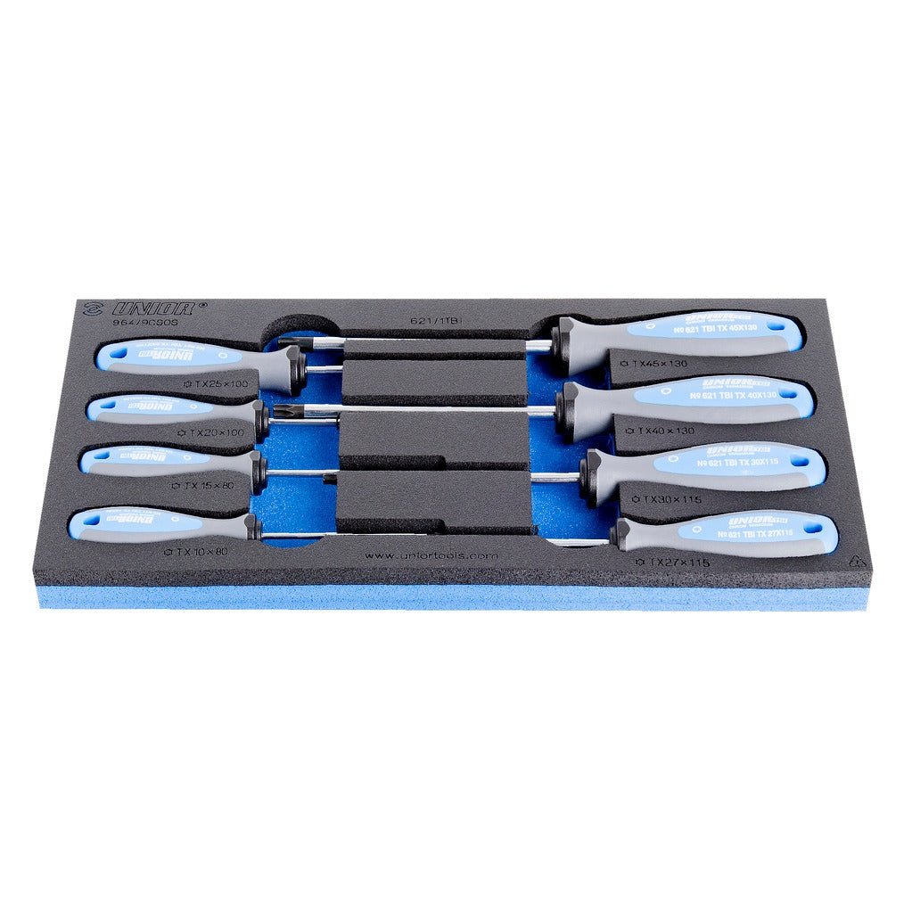 Unior TBI Screwdriver Set with TX Profile - Professional Bicycle Tool