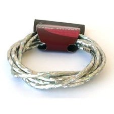 Universal Holographic Gear Cable - Galvanized Inner, Silver Finish