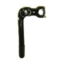 Unspecified Adjustable Quill Stem Black, 80mm Extension, 22.2mm Diameter, 25.4mm Handlebar Compatibility