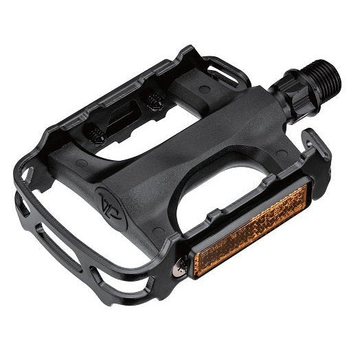 VP MTB Pedals 9/16" - PP Body, Alloy Cage, Black