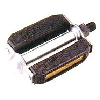 VP Steel PVC Block Pedals - 9/16", Black