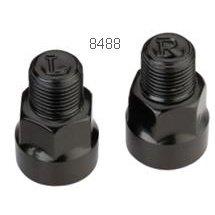 VP Steel Pedal Thread Adaptors - Converts 1/2" to 9/16" Set of 2