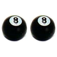 Valve Cap Set - #8 Ball Design