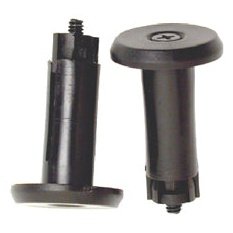 Velo 14mm Black End Plug Set - 2 Pieces