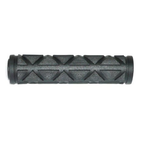 Velo Kraton Rubber Grips - Double Density, 125mm, Black