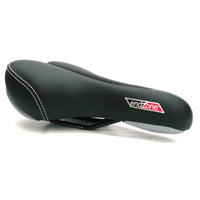 Velo Memory Foam Saddle with Ozone Cut Out - Black