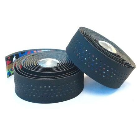 Velo Microfibre Handlebar Tape with Shockproof Gel and Plugs