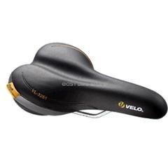 Velo Plush Pace M Saddle - Double Density Comfort for Inclined Riding