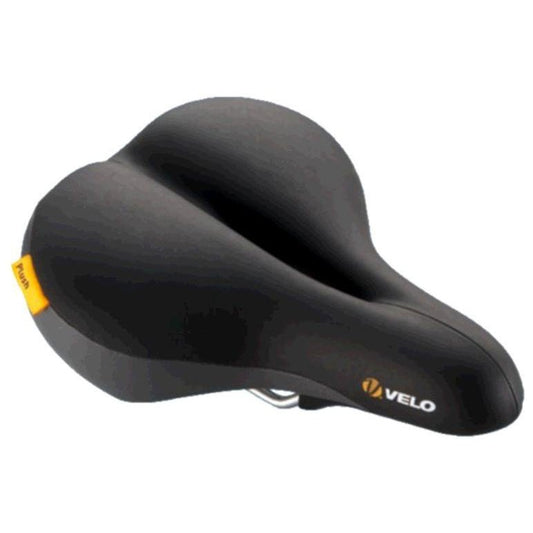 Velo Plush Saddle - Phat O, Deep Cushion Comfort, Upright Riding Position