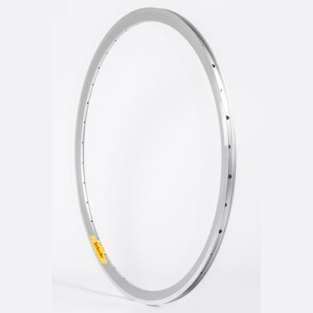 Velocity Deep V 700c Rim - 28H - Silver Anodised - Rim Brake Compatible