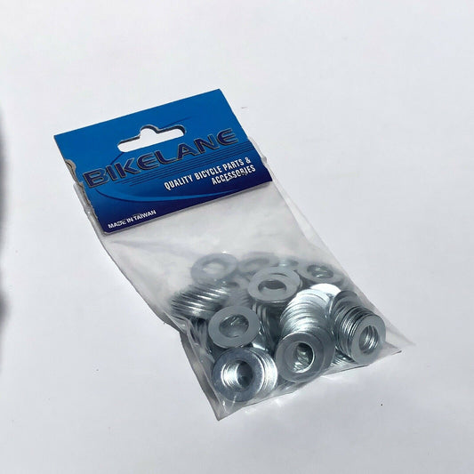 WASHERS 3/8" Hole Bag of 100 Pieces Bike Axle Spacer Bicycle