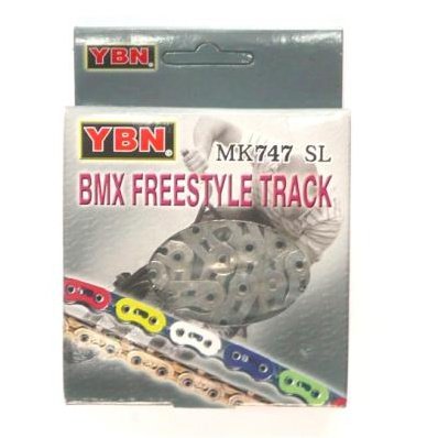 YBN MK-747SL Superlight BMX Chain - Hollow Pins & Side Plates