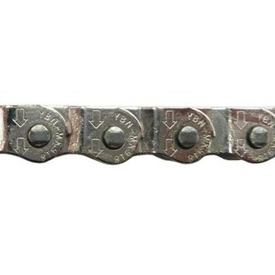 YBN MK-918 Half Link Chain - Teflon Coated, 112L, Silver
