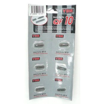 YBN Quick Fix Pin 10 Speed PIN - Pack of 6 Cards
