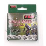 YBN S-410 Single Speed Chain - Nickel Silver 96L