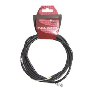 YPK Galvanised Brake Cable - Universal Inner & Outer, Low Friction Polymer, 70" x 75" 1900mm - Black