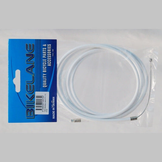 YPK Gear/Derailleur Cable - 70" x 75" Inner/Outer - White