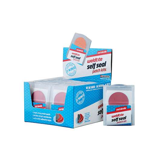 Weldtite Red Devil Patch Kit - Self Seal Box of 12